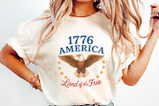 1776 America, Patriotic Design, 4th, an Illustration by SharpMarketplace (Thumbnail 6 of 9)