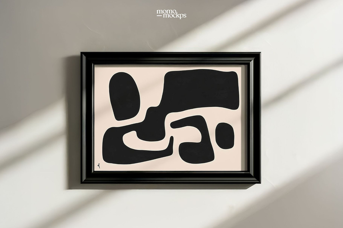 Horizontal Vintage Frame Mockup, a Household Mockup by momomockps (Photo 13 of 13)