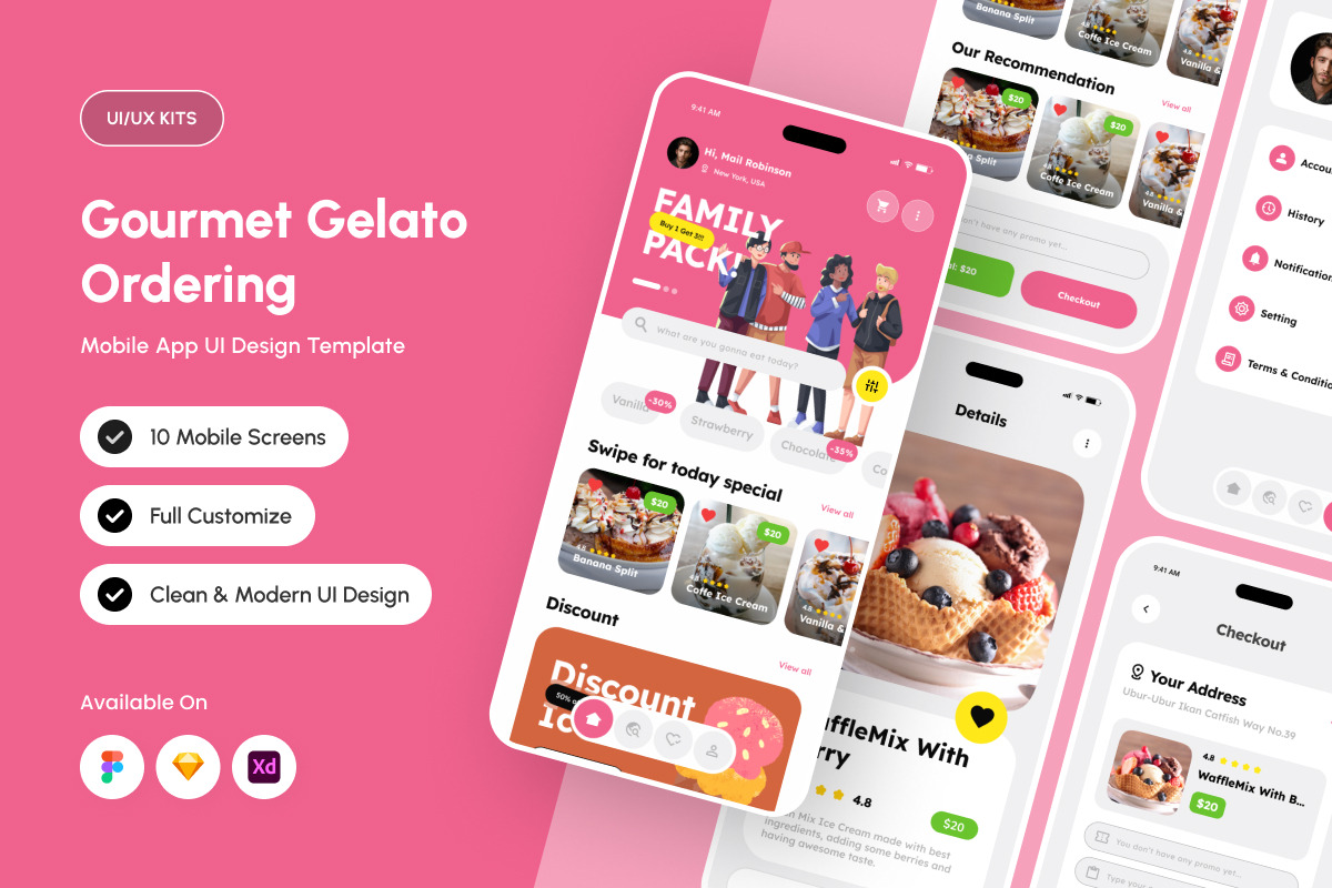 Shopice - Gelato Ordering App