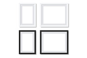 Blank Picture Frame Templates Set, a Print Template by in8finity (Thumbnail 1 of 2)