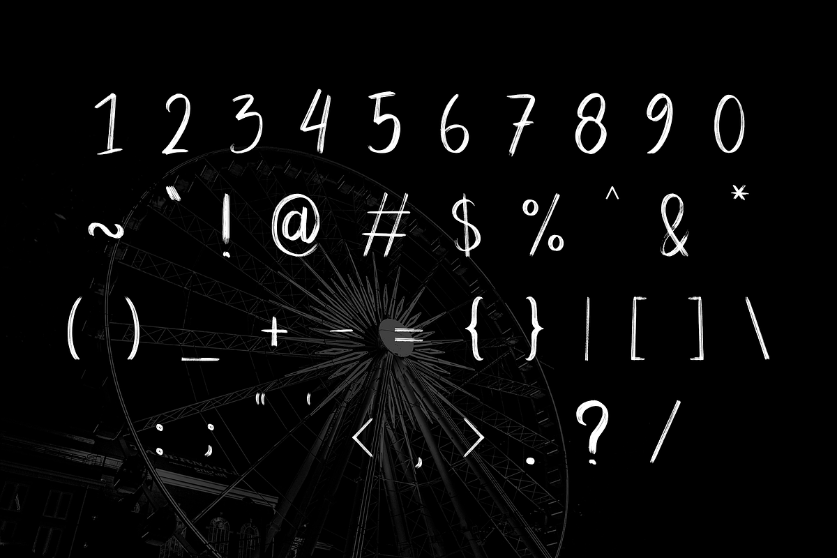 Aurora Smile, a Handwritten Font by Dm Studio (Photo 7 of 7)