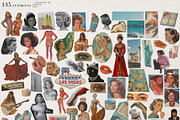 Palm Springs Collage Creator Set, an Object Graphic by Kaleriia (Thumbnail 3 of 11)