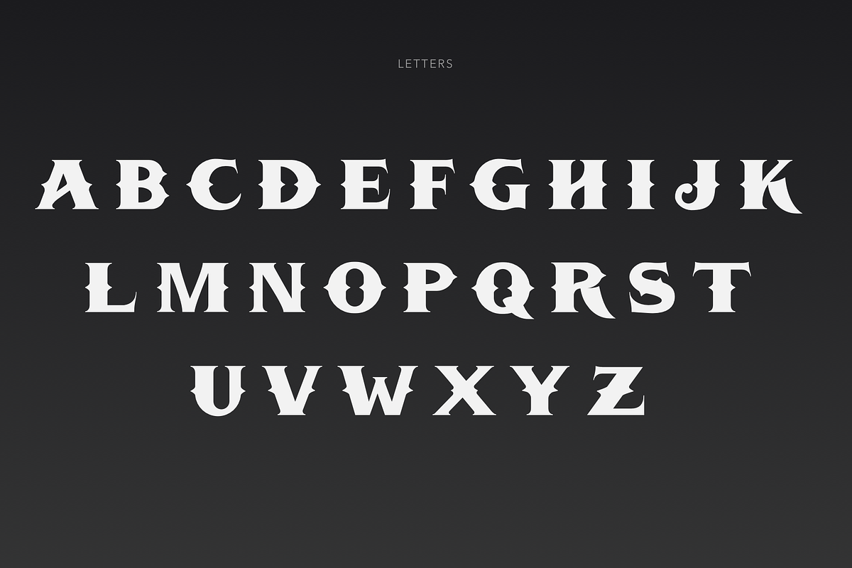 ARGENTUM - Vintage Serif Font, a Serif Font by vix.vix (Photo 3 of 6)