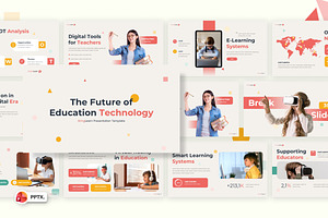 Education Technology PowerPoint, a Presentation Template by Loin Studio