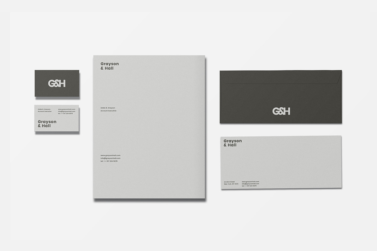 Modern Stationery Set, a Stationery Template by Viaduc (Photo 3 of 5)