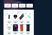 Top Shop - Electronics Shop Website, a HTML Template by Ordasoft (Thumbnail 2 of 3)