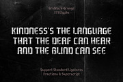 Grublack - Vintage Blackletter Font, a Blackletter Font by Drizy (Thumbnail 2 of 10)