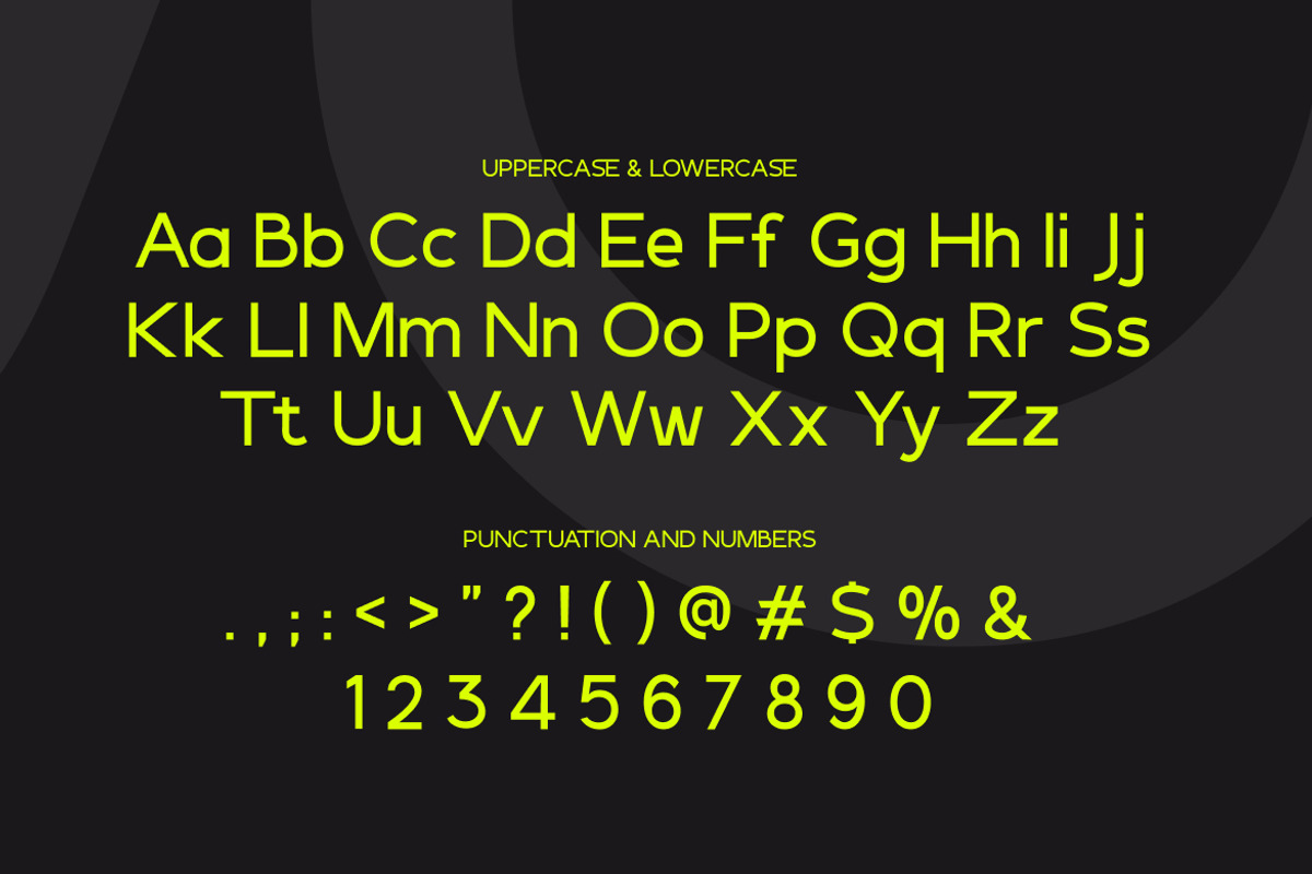Polargo Geometric Sans Serif Font, a Sans Serif Font by Rasio Studio (Photo 2 of 7)