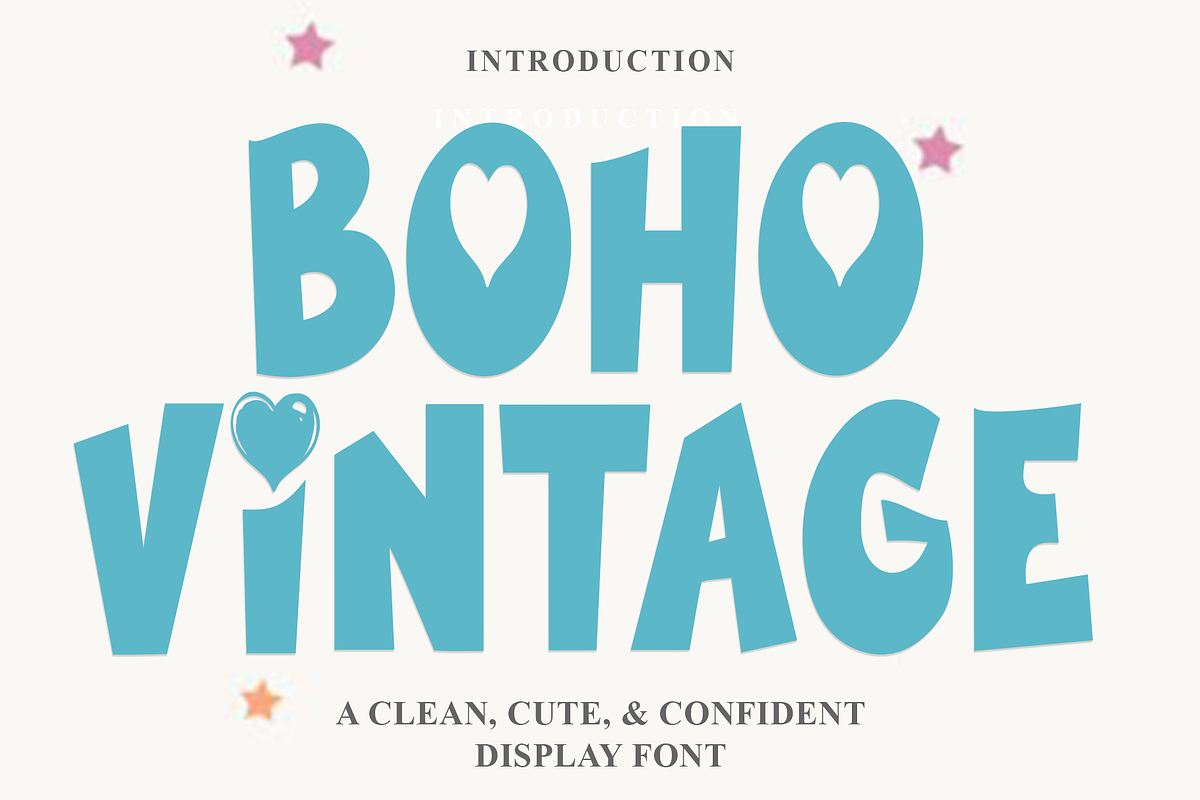 Boho Vintage, a Script Font by InermediaSTUDIO (Photo 1 of 8)