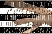 Belau Tall Deco Font Family, a Sans Serif Font by LuisFaus (Thumbnail 6 of 8)