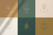 Abstract boho logos and frames, an Object Graphic by venimo (Thumbnail 6 of 8)