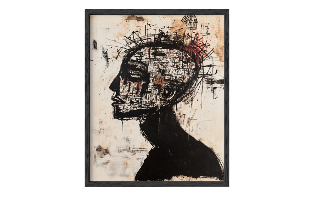 Boom Bap Skull Wall Art, an Illustration by PrintablesByFranklyn (Photo 1 of 6)
