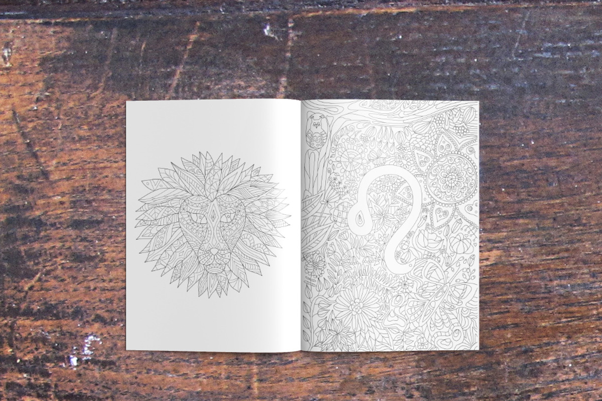 Zodiac Coloring Book, a Graphic by Lana Samokhina (Photo 9 of 15)