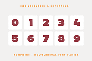 Pumpking Friendly Typeface, a Sans Serif Font by alpercakici (Thumbnail 15 of 17)
