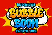 Bubble Boom - Graffiti Font, a Font by Blankids Studio (Thumbnail 1 of 6)