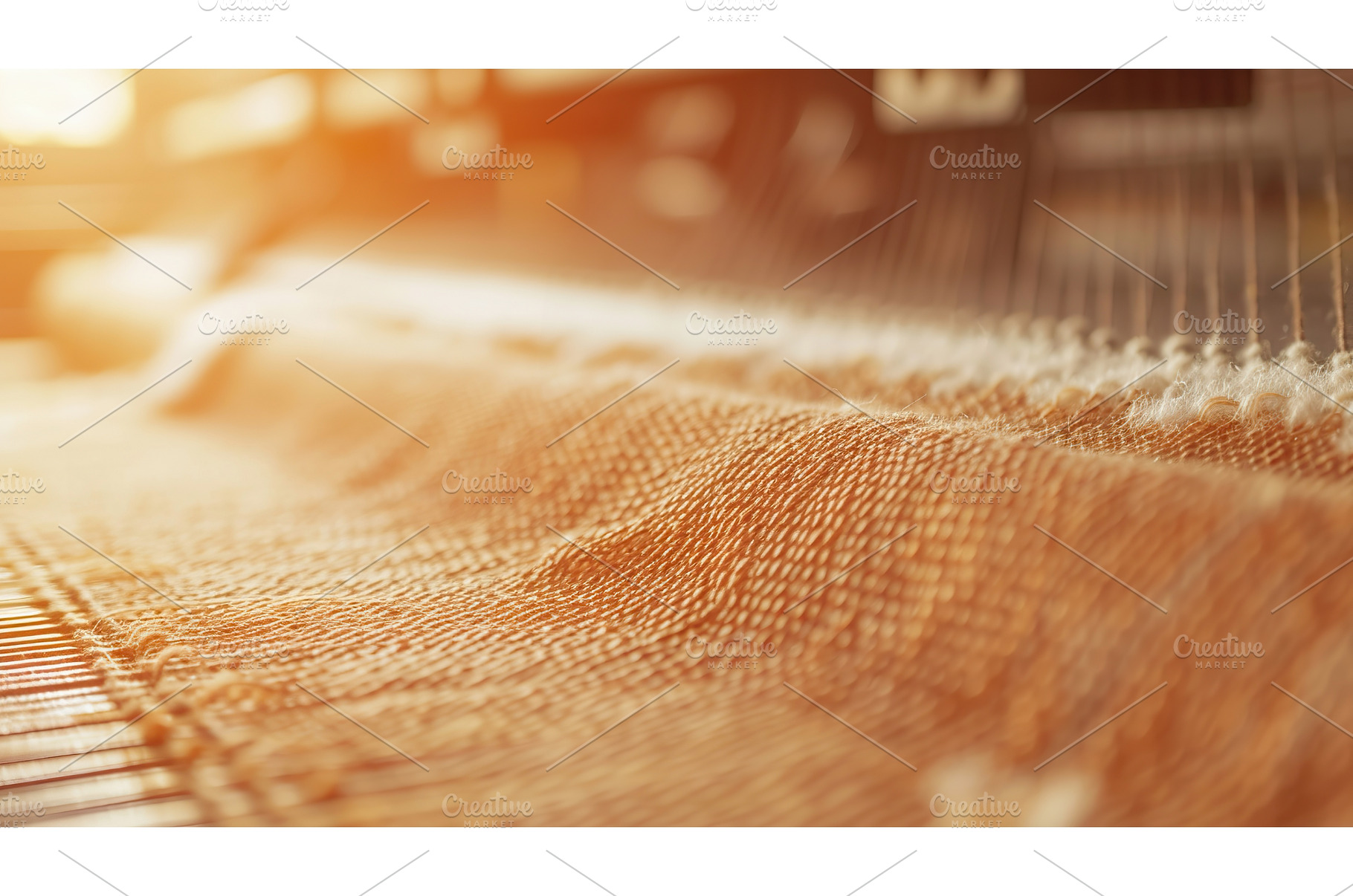 Artisanal handwoven textiles in warm, an Arts & Entertainment Photo by Lermont51