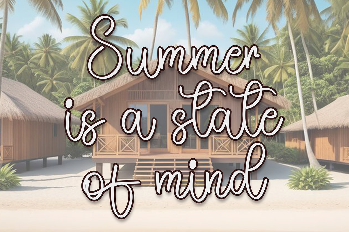 Austine Overthinking, a Handwritten Font by InermediaSTUDIO (Photo 8 of 9)
