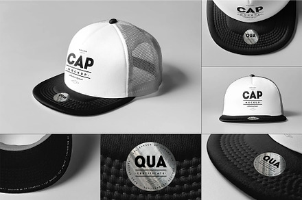 Cap Mock-up, a Hat Mockup by zippypixelstudio