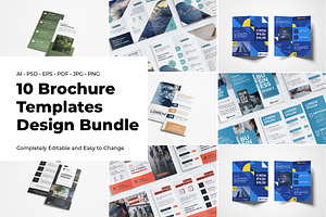 Brochure Template Bundle - 10 Flyer