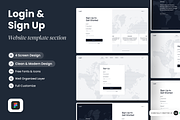 Logát - Login & Sign Up Kit, a Websites & App Template by SLAB! Design (Thumbnail 1 of 4)