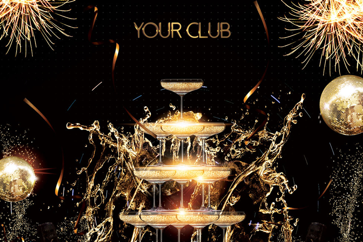 New Year's Eve Party Flyer, a Flyer Template by Artolus (Photo 4 of 5)