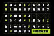 Vanker - Modern Futuristic Scifi, a Sans Serif Font by Typia Nesia (Thumbnail 2 of 12)