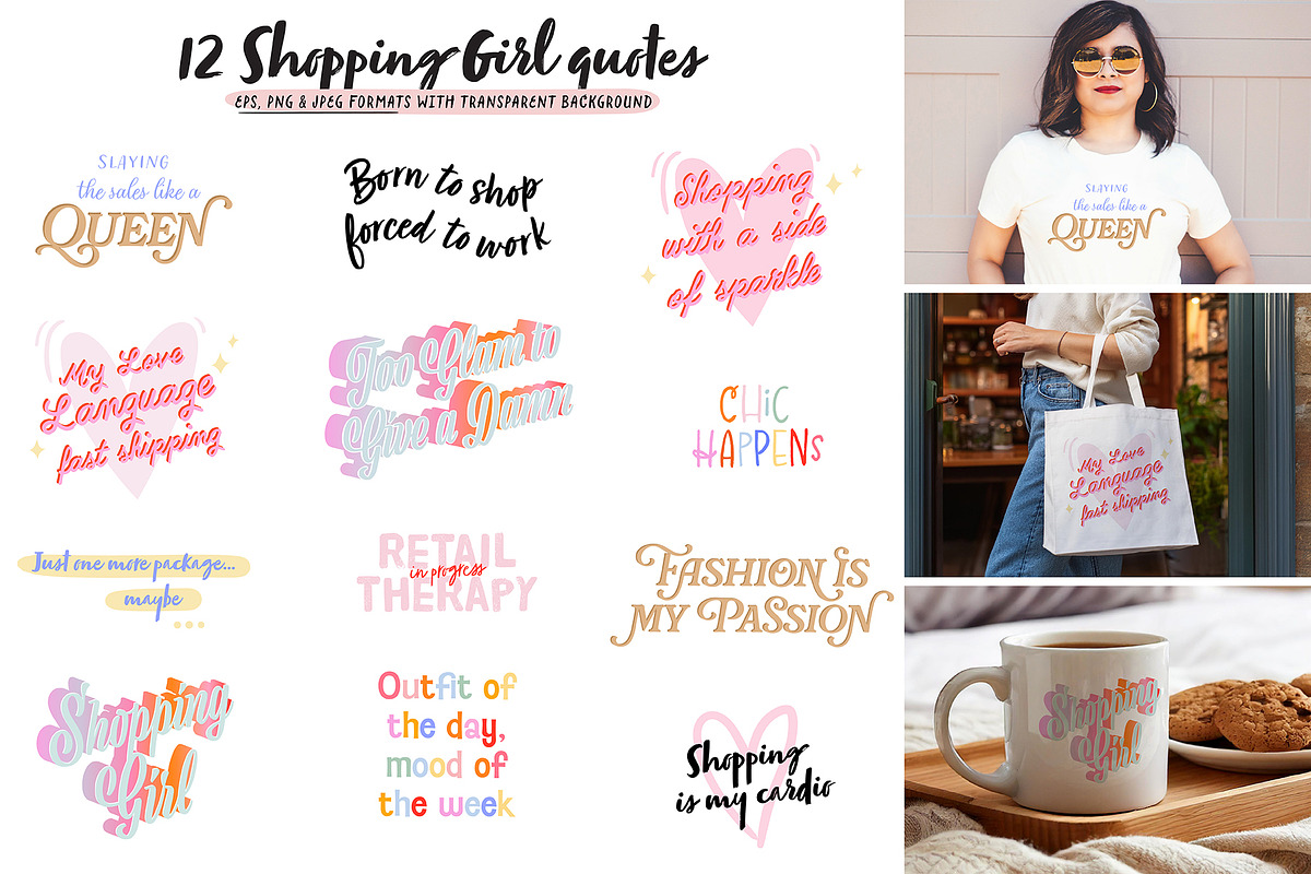 Cute Girly Clipart Bundle, an Object Graphic by Ruslana Lubenets (Photo 31 of 51)