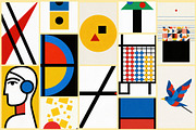 Bauhaus Pop, a Background Graphic by AI Petr Creative Agency (Thumbnail 5 of 7)