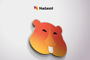 Hamster Logo, a Branding & Logo Template by Nadasol (Thumbnail 3 of 3)
