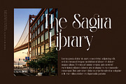 Sragih Elegant Ligature Serif, a Serif Font by Alfinart (Thumbnail 2 of 8)