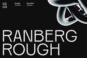 Ranberg Rough, a Sans Serif Font by Craft Supply Co. (Thumbnail 1 of 8)