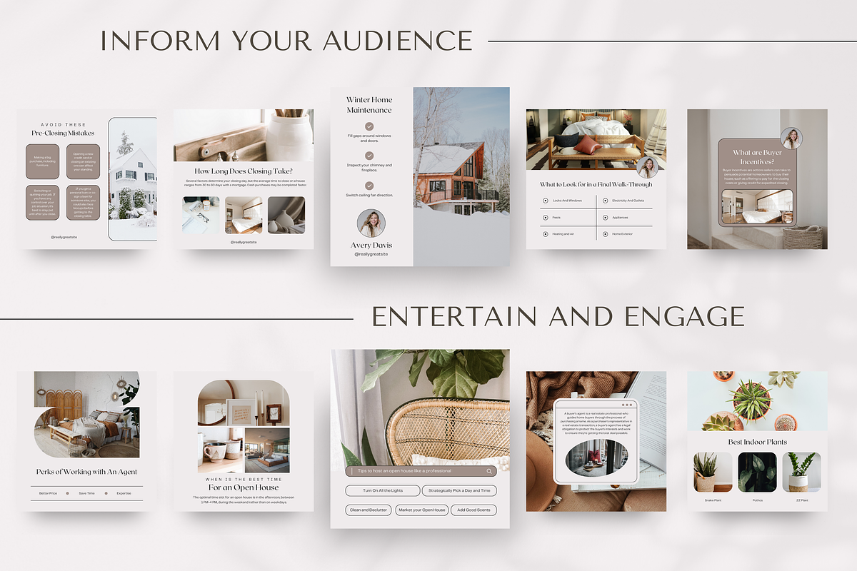 December Real Estate Posts, a Social Media Template by Marketing Templates Co. (Photo 5 of 9)