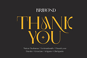 Briliond - Modern Serif, a Serif Font by Ardyanatypes (Thumbnail 12 of 12)