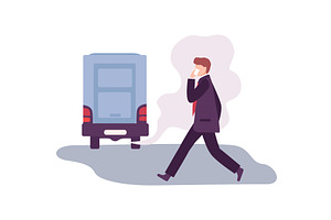 Environmental Pollution and Its, an Illustration by TopVectors