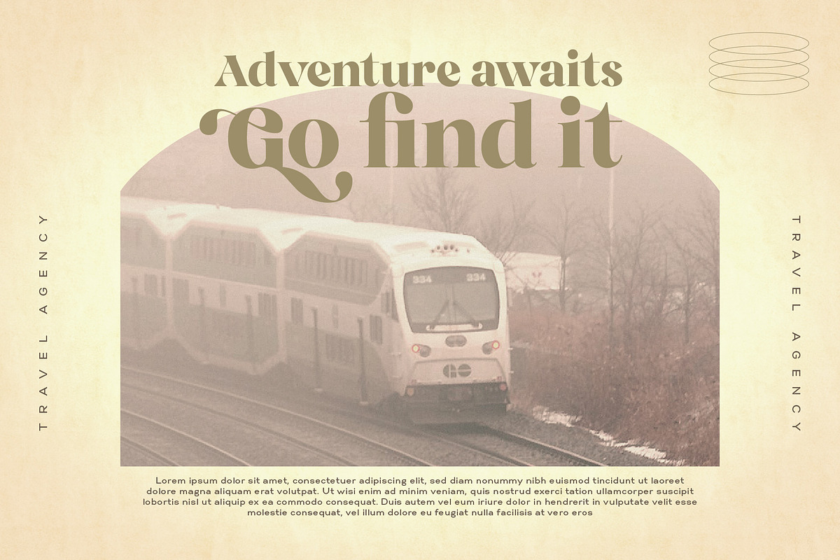 Golden Lush a Retro Glamorous, a Serif Font by Annivers Type (Photo 8 of 10)