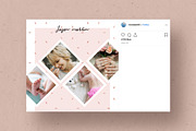 Rosegold Instagram Pack, a Social Media Template by Crevo Studio (Thumbnail 6 of 7)