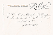 Rabiya Two Romantic Fonts - 50% Off, a Script Font by JROH Creative (Thumbnail 16 of 17)