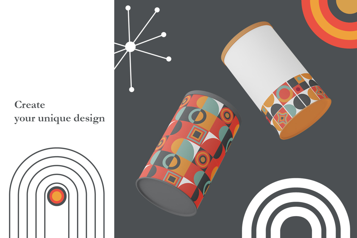 MidCentury Retro Geometry Abstract, an Object Graphic by Sofico (Photo 8 of 14)