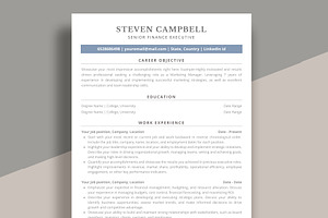 ATS Friendly Resume Template Word