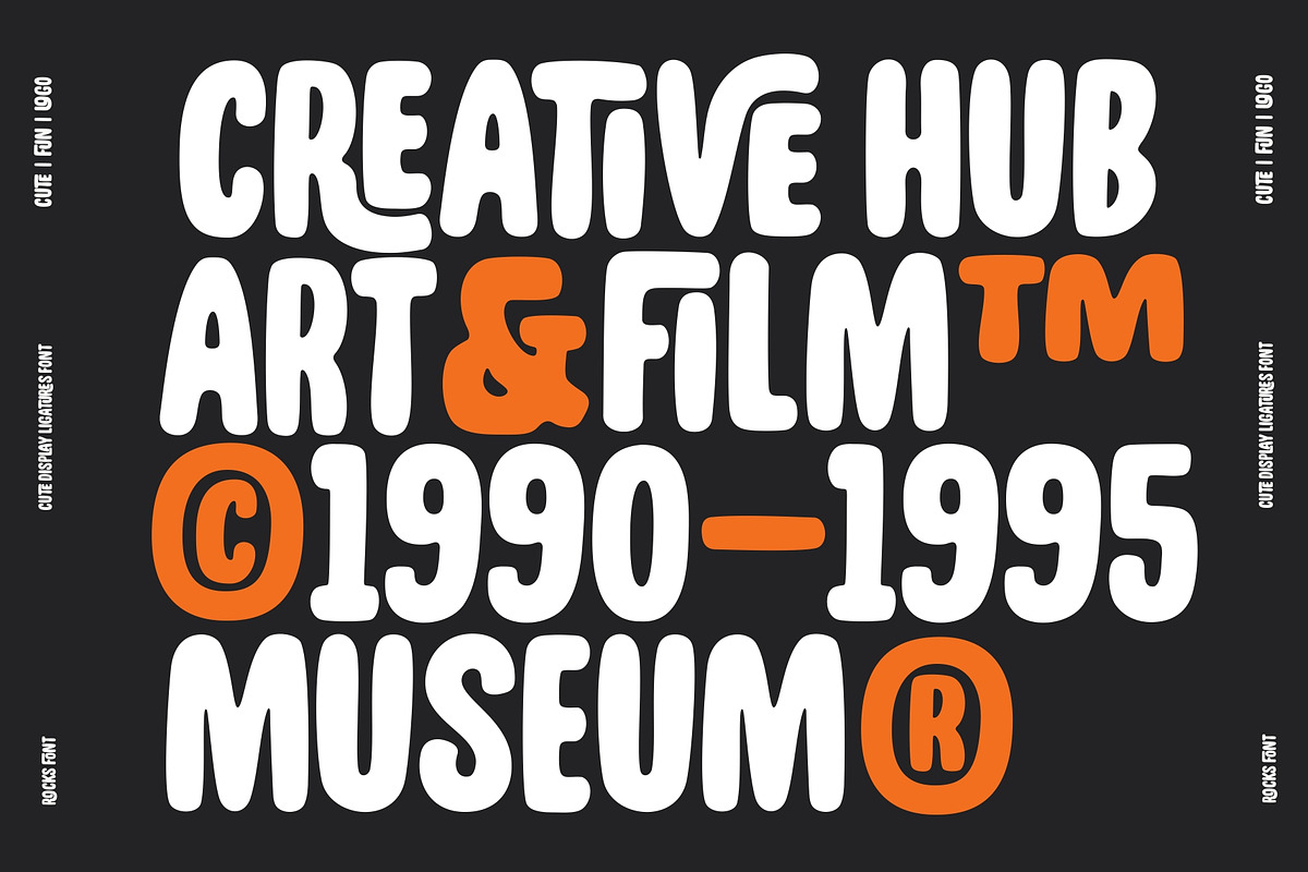 Rocks, a Sans Serif Font by HRDR (Photo 5 of 9)