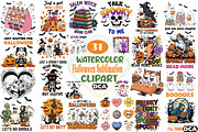 Funny Halloween Sublimation Bundle P, an Illustration by DreamCafeArt (Thumbnail 1 of 7)