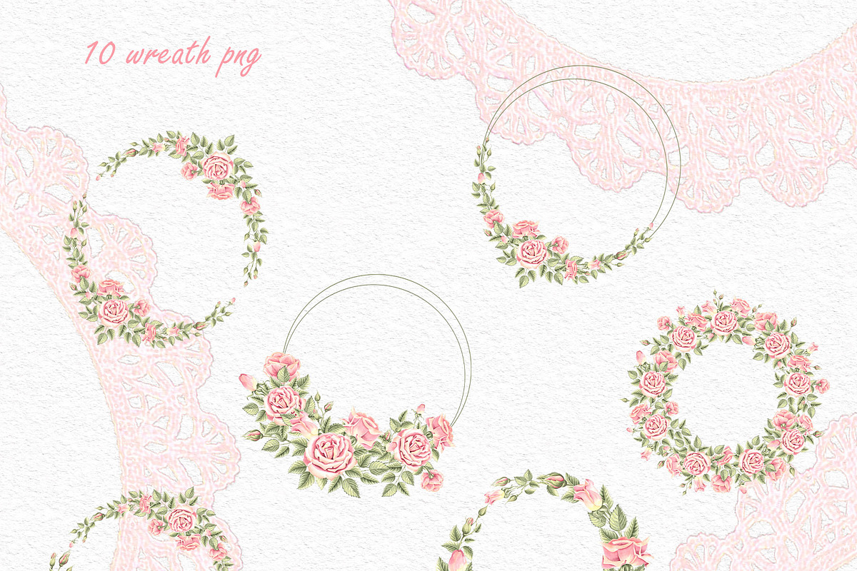 Ethereal Roses watercolor collection, a Decorative Illustration by susie-p-art (Photo 10 of 19)