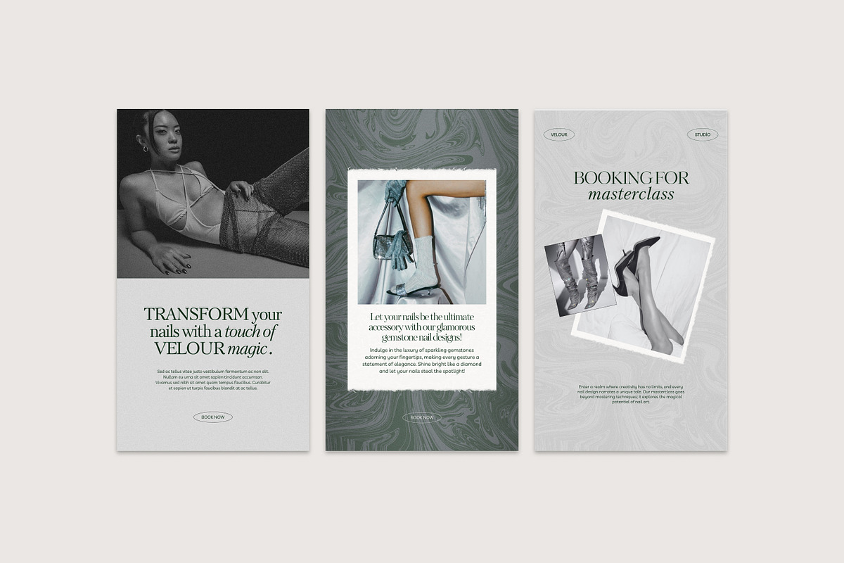Velour | Canva Marketing Bundle, a Marketing Template by Lavinia Visuals (Photo 2 of 9)