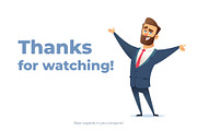 %SALE% -Businessman collection, a Work Illustration by VectorVision (Thumbnail 9 of 9)