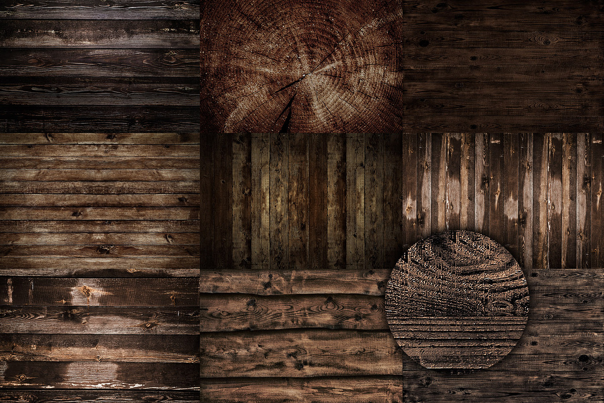 Dark wood textures, a Texture Graphic by RM_design (Photo 2 of 2)