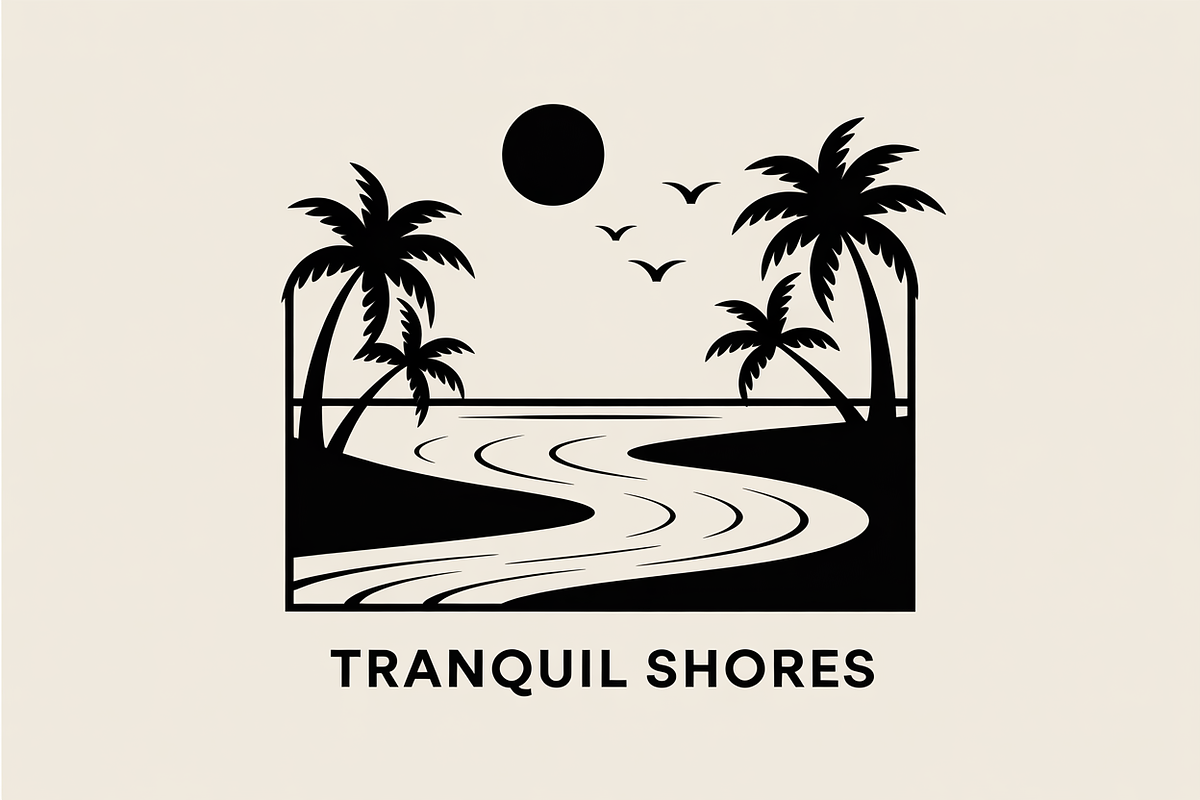 Scenic Sunset Over Tropical Beach |, an Illustration by Amazin_art (Photo 7 of 7)