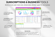 Small Business Finance Tracker Canva, a Design Template by DigiPax (Thumbnail 9 of 10)
