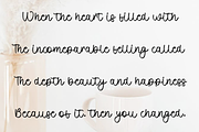 Welcome Home, a Handwritten Font by FreshTypeINK (Thumbnail 3 of 8)