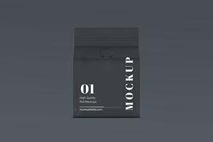 Small Coffee Bag Mockup