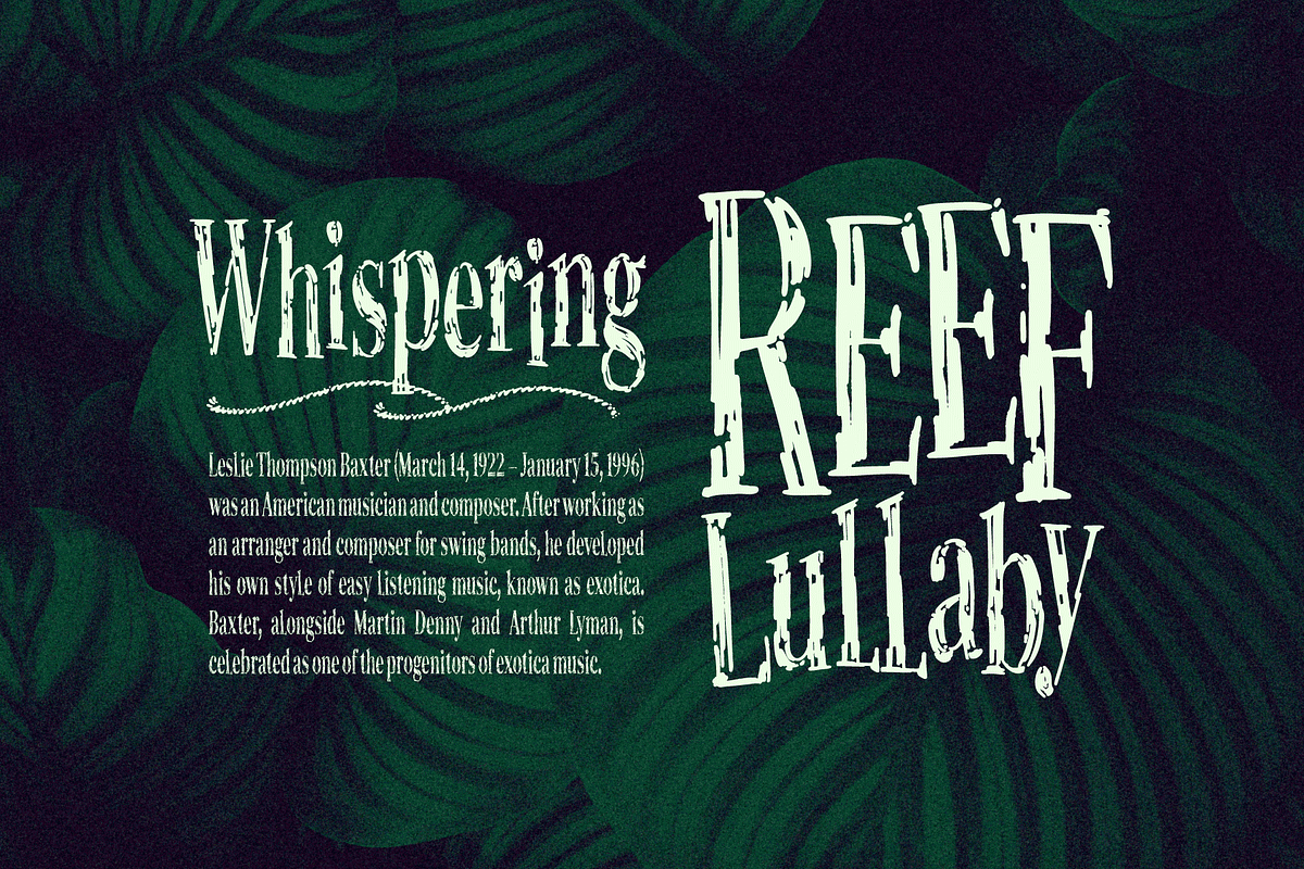 The Phantom Isles: Retro Tiki Font, a Symbol Font by Wingsart Studio (Photo 5 of 19)